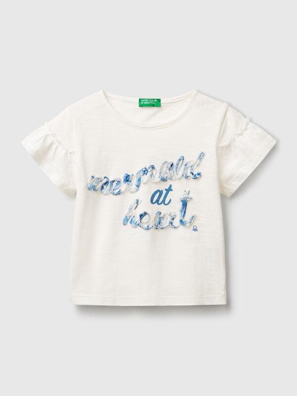 T-shirt with applique Junior Girl
