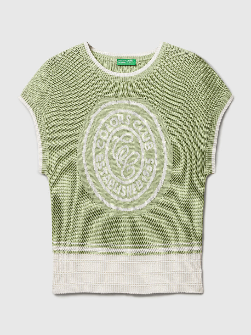 SLEEVELESS SWEATER Women image number 1