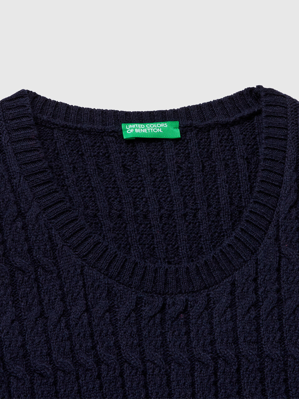 SLEEVELESS SWEATER Junior Girl image number null