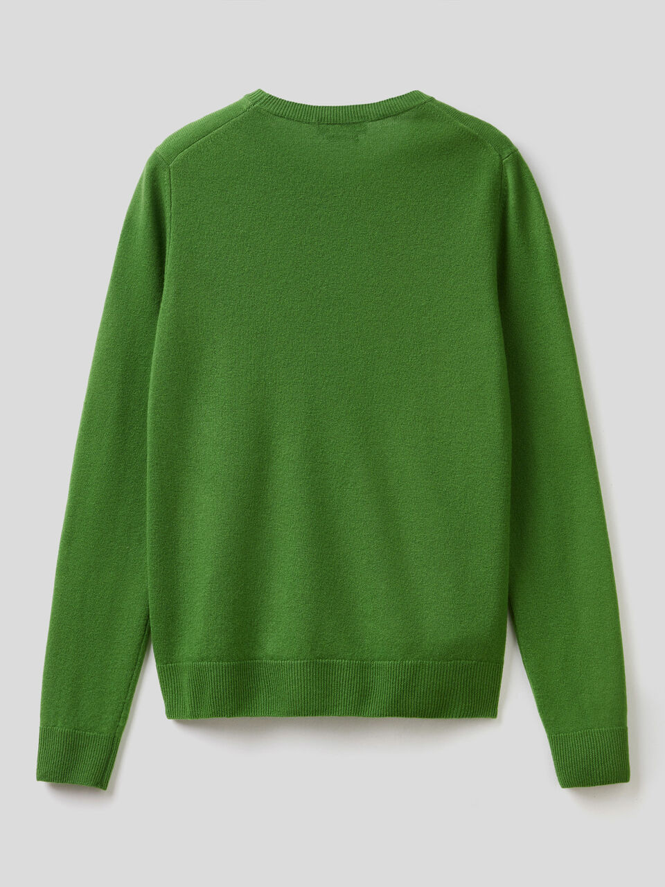 Crew neck sweater in Merino wool image number 2