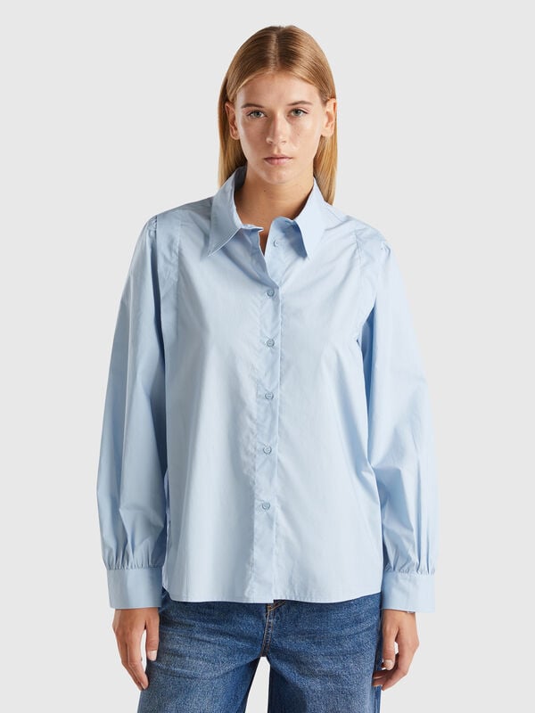 Lightweight shirt in pure cotton Women