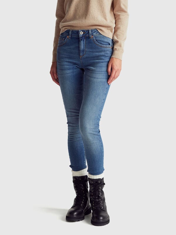 Skinny fit push up jeans Women