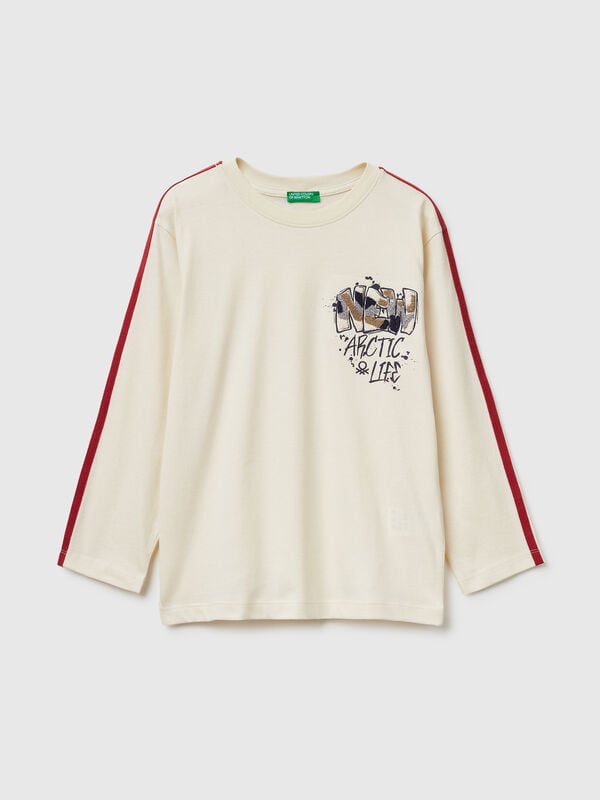 T-shirt with graffiti print Junior Boy