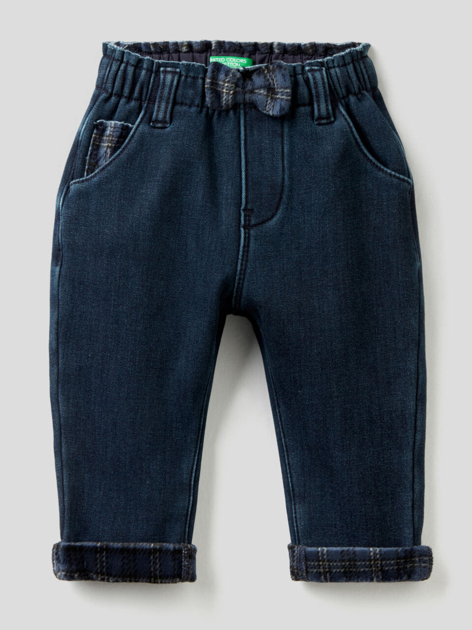 Jeans with clashing details image number 1