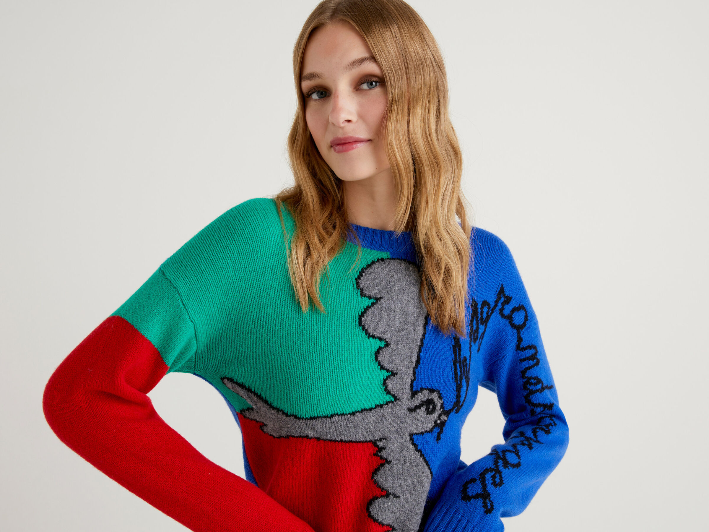 JCCxUCB sweater with inlay image number 4