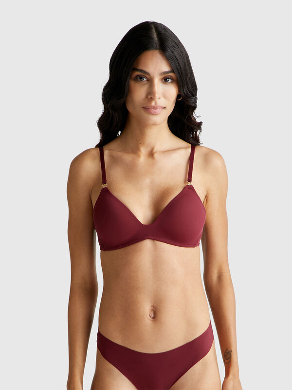 Padded triangle bra Women