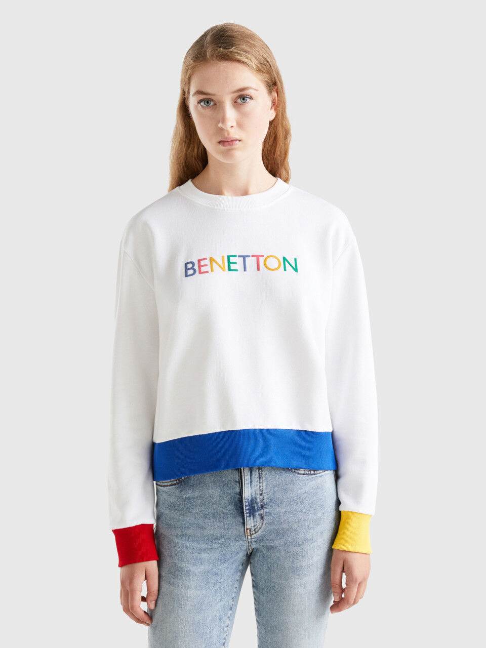 Benetton sweatshirt for ladies new arrivals