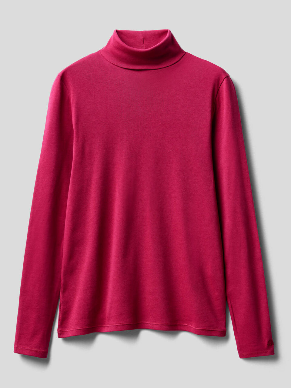 Long sleeve t-shirt with high neck image number 1