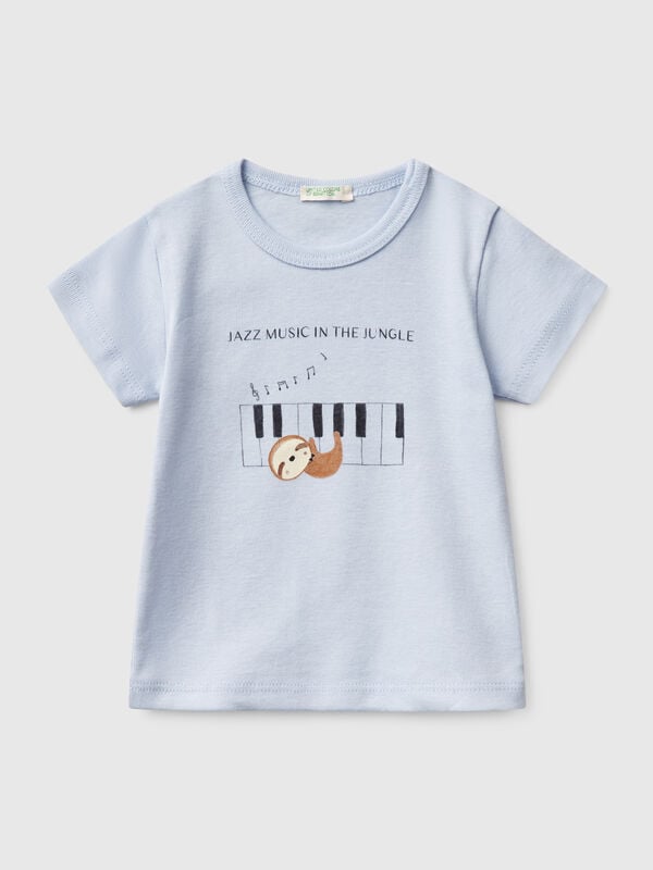 Short sleeve t-shirt in cotton New Born (0-18 months)