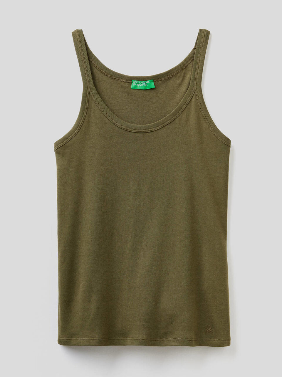 Ribbed tank top image number 1