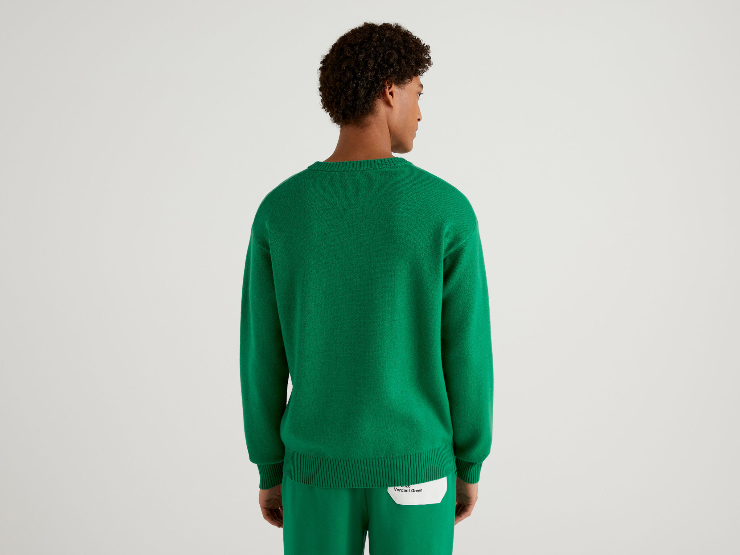 BenettonxPantone™ inlaid sweater image number 2