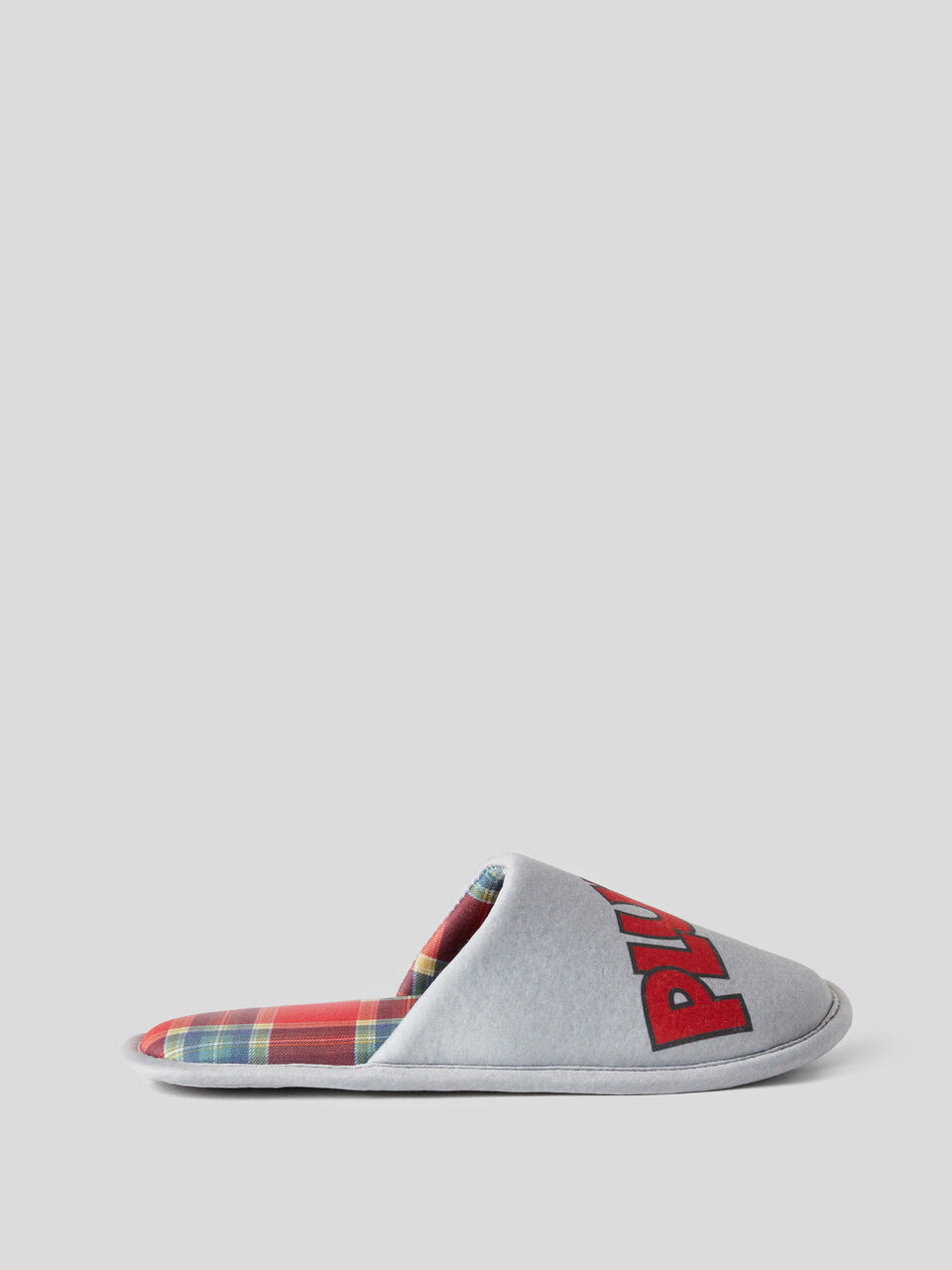 Fabric slippers with Pluto print image number 1