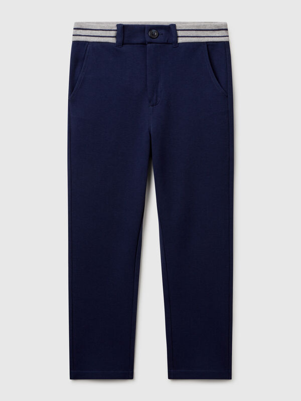 Long cotton trousers Junior Boy