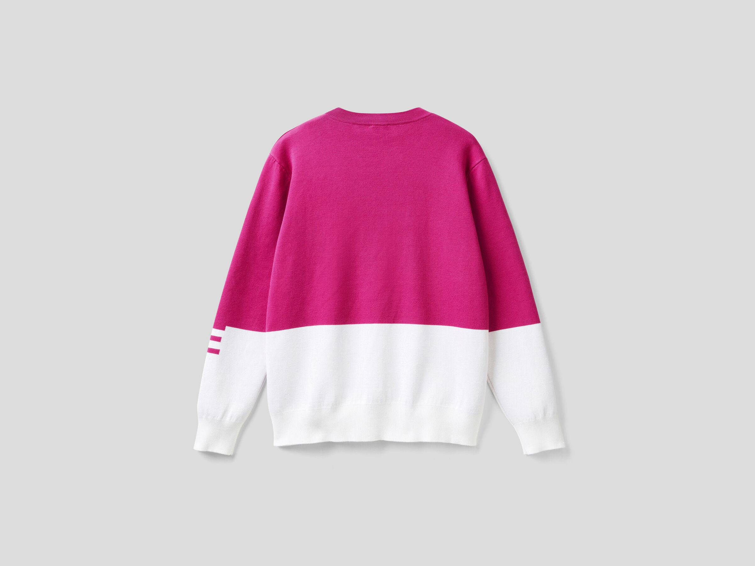 BenettonxPantone™ color block sweater image number 6