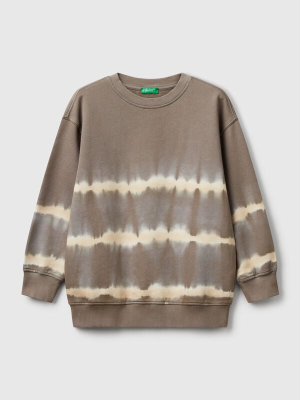 Oversized fit tie-dye sweatshirt Junior Boy