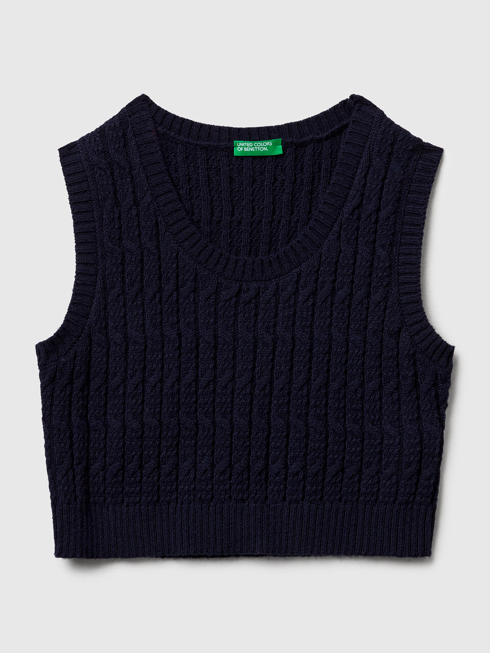 SLEEVELESS SWEATER Junior Girl image number null