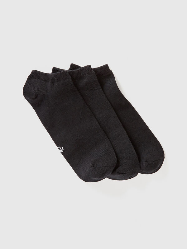 Three pairs of short socks