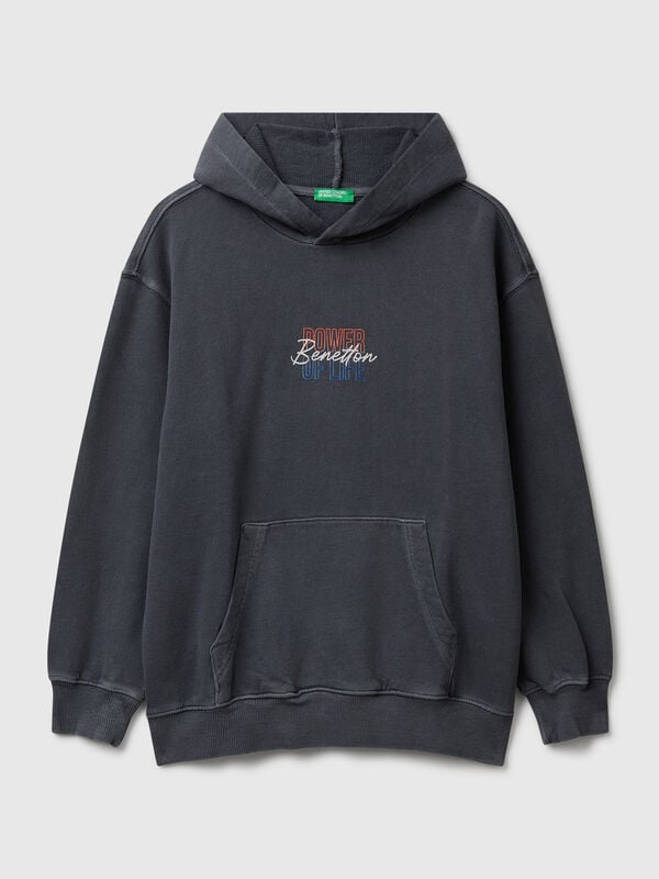Oversized hoodie with print Junior Boy