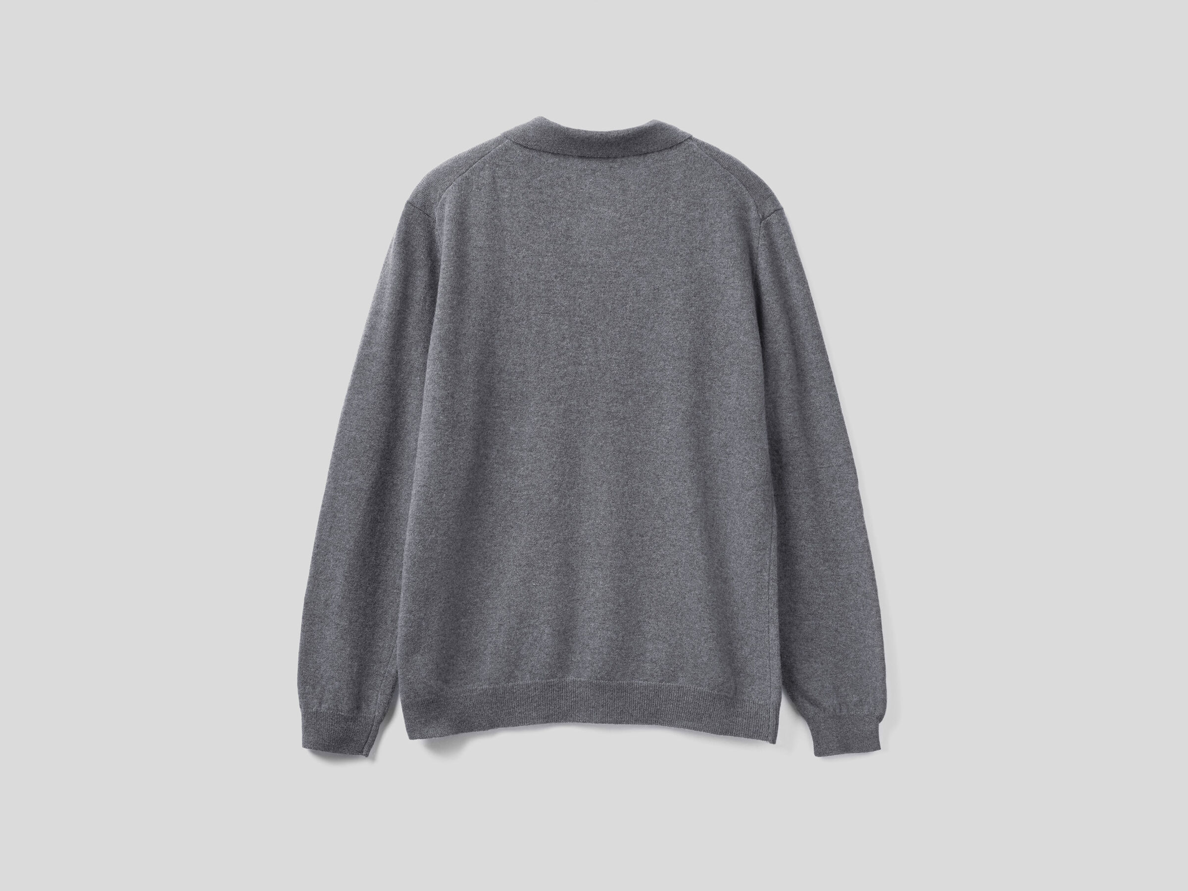 Polo in pure Merino wool image number 6