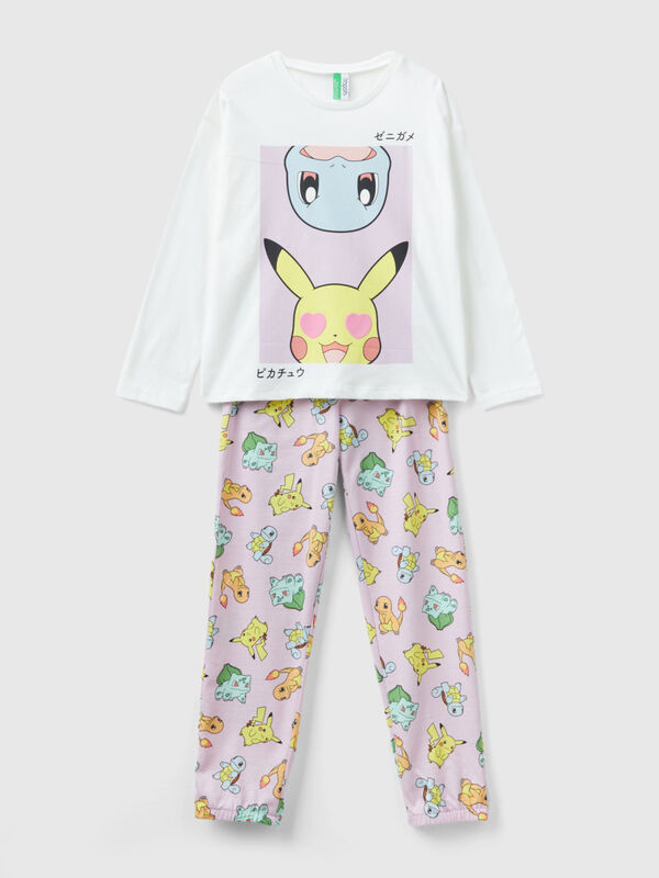 Pyjamas with Pokémon print