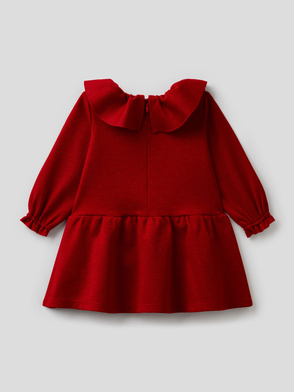 Dress in mixed viscose with lurex image number 2