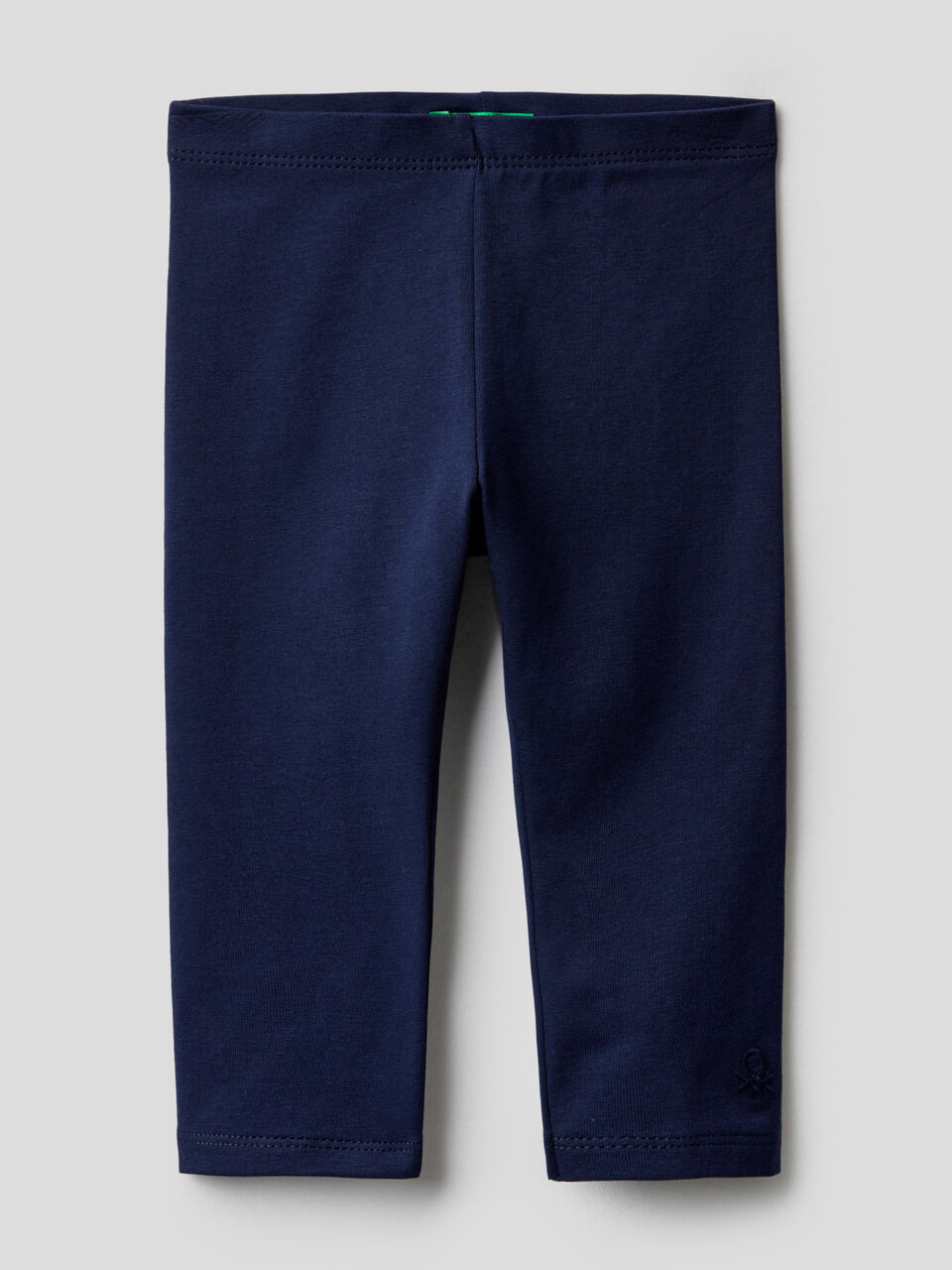 Stretch cotton leggings image number 1