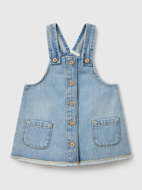 Denim overall skirt New Born (0-18 months)