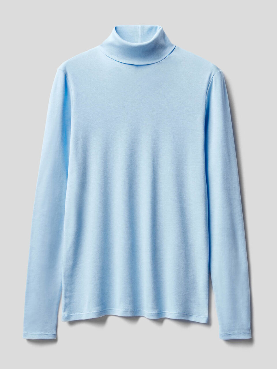 Long sleeve t-shirt with high neck image number 1