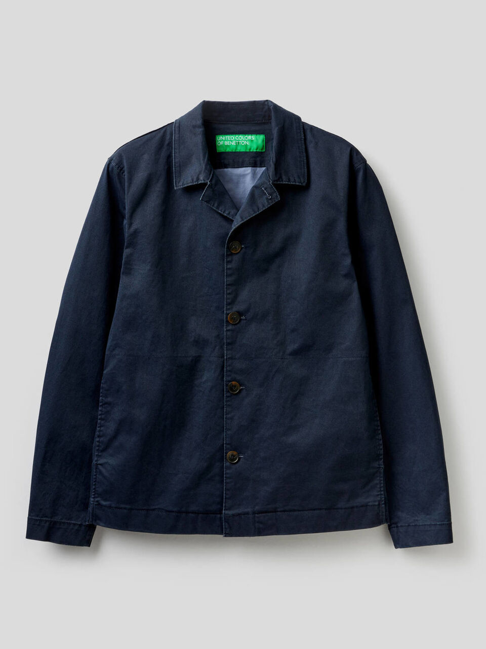 Stretch cotton jacket image number null