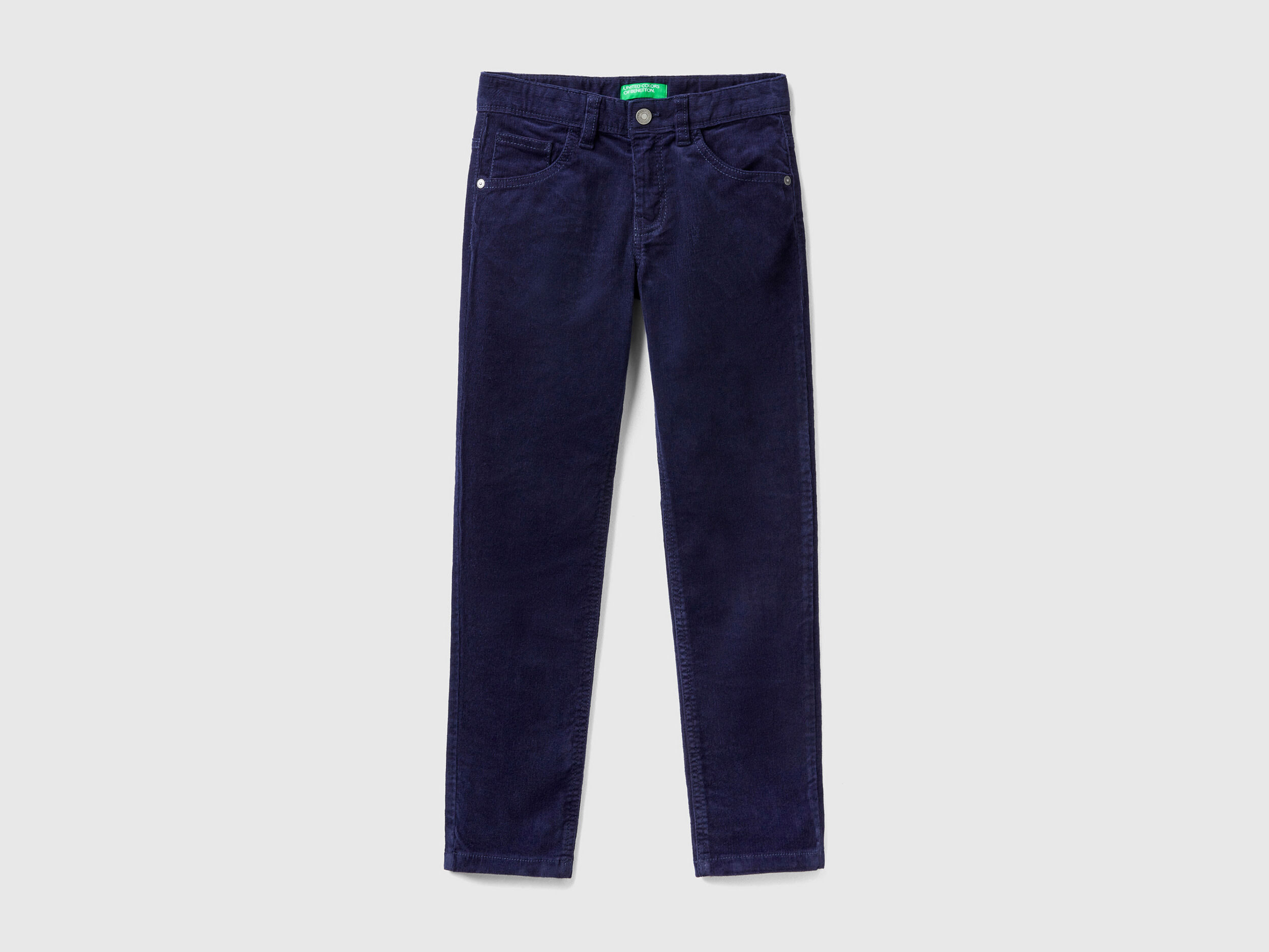 Slim fit stretch corduroy trousers