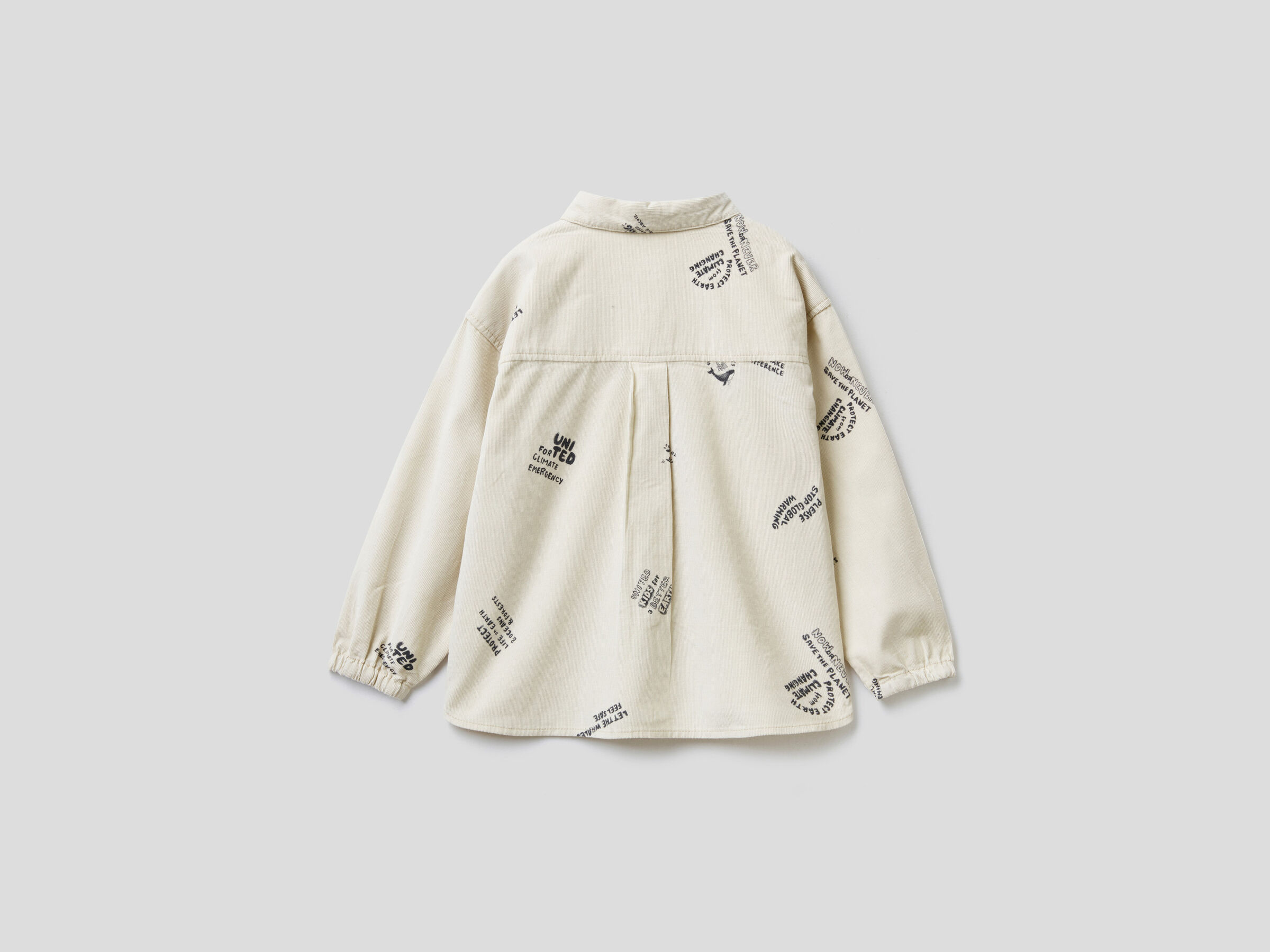 Patterned shirt in velvet image number 2