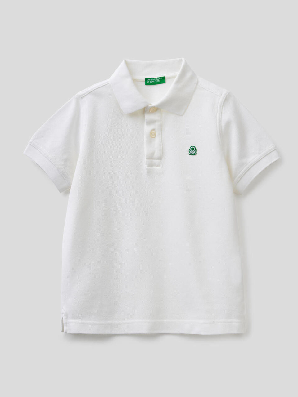Polo in pure cotton pique image number null