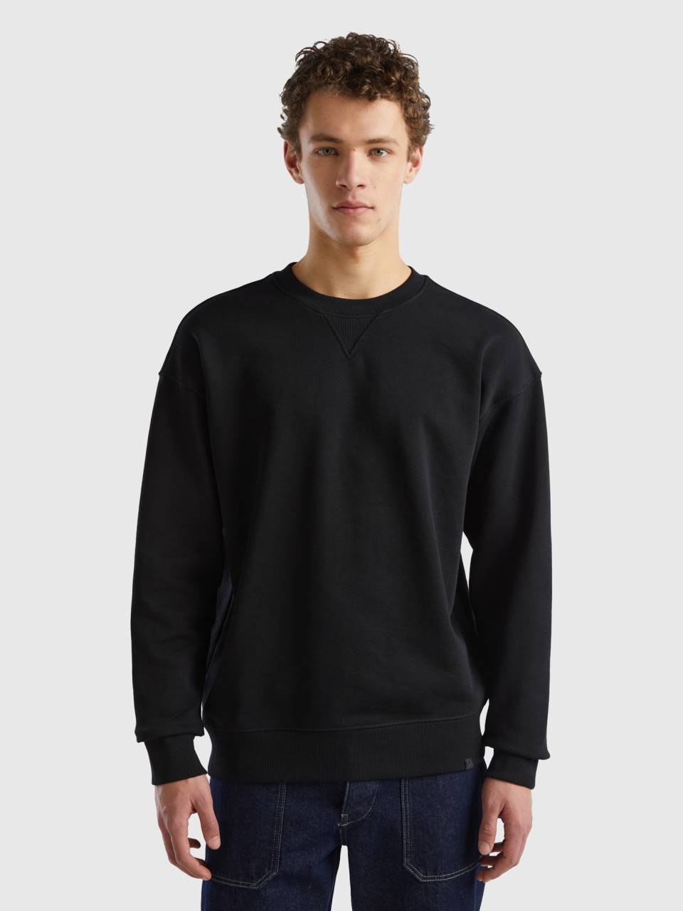 100 cotton pullover sweatshirt