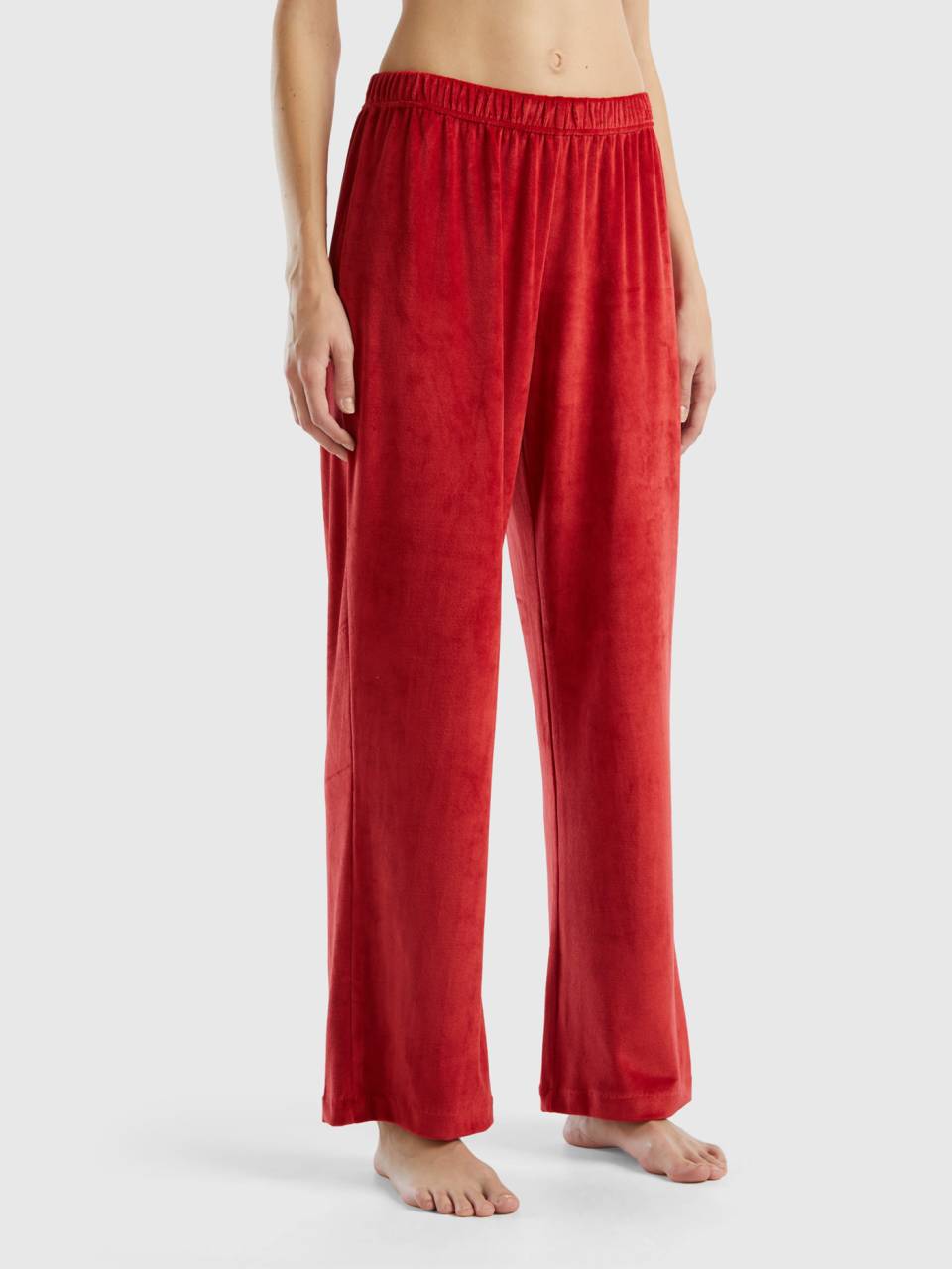 Red palazzo pants sales