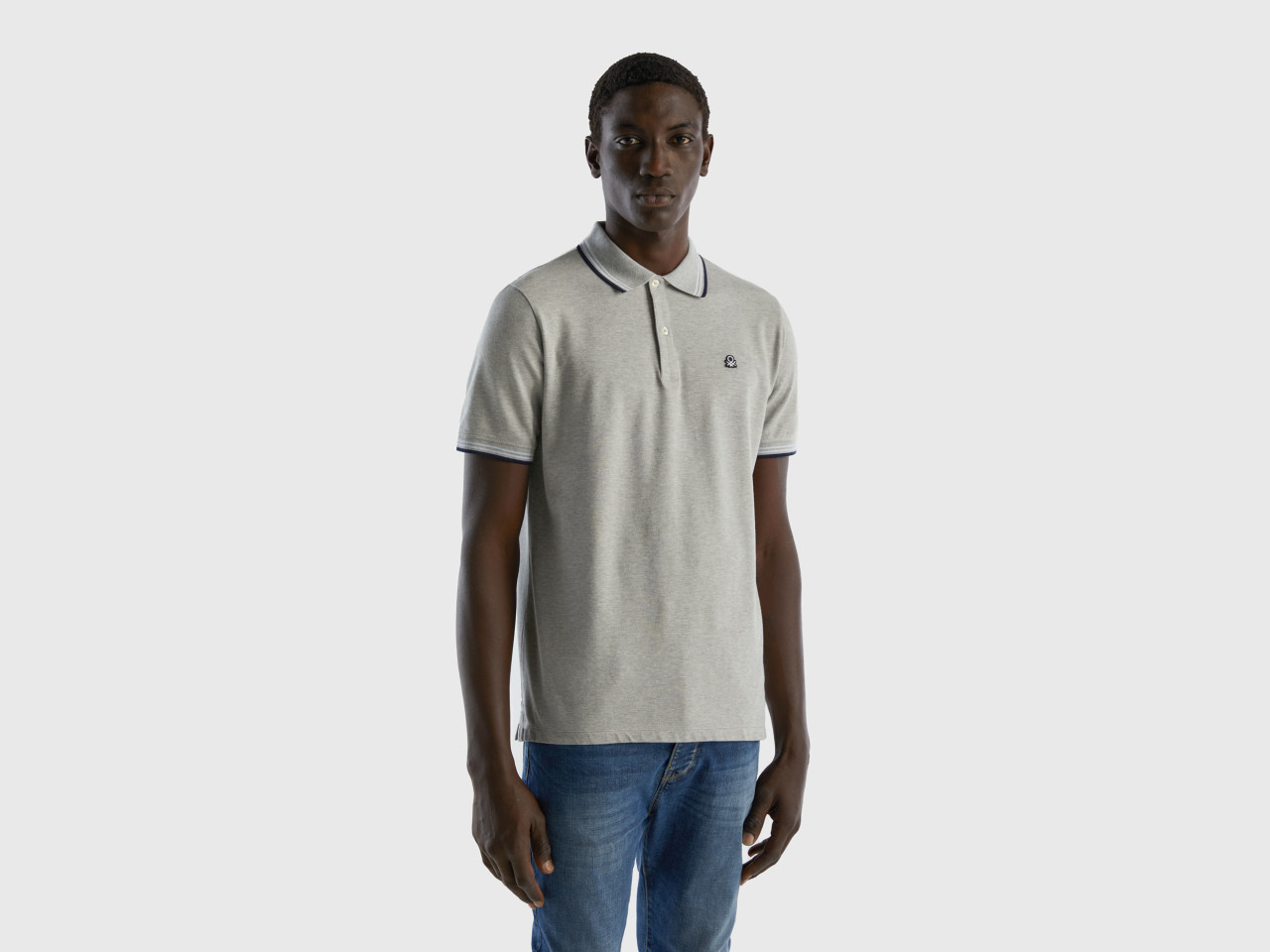 Benetton polo heren outlet