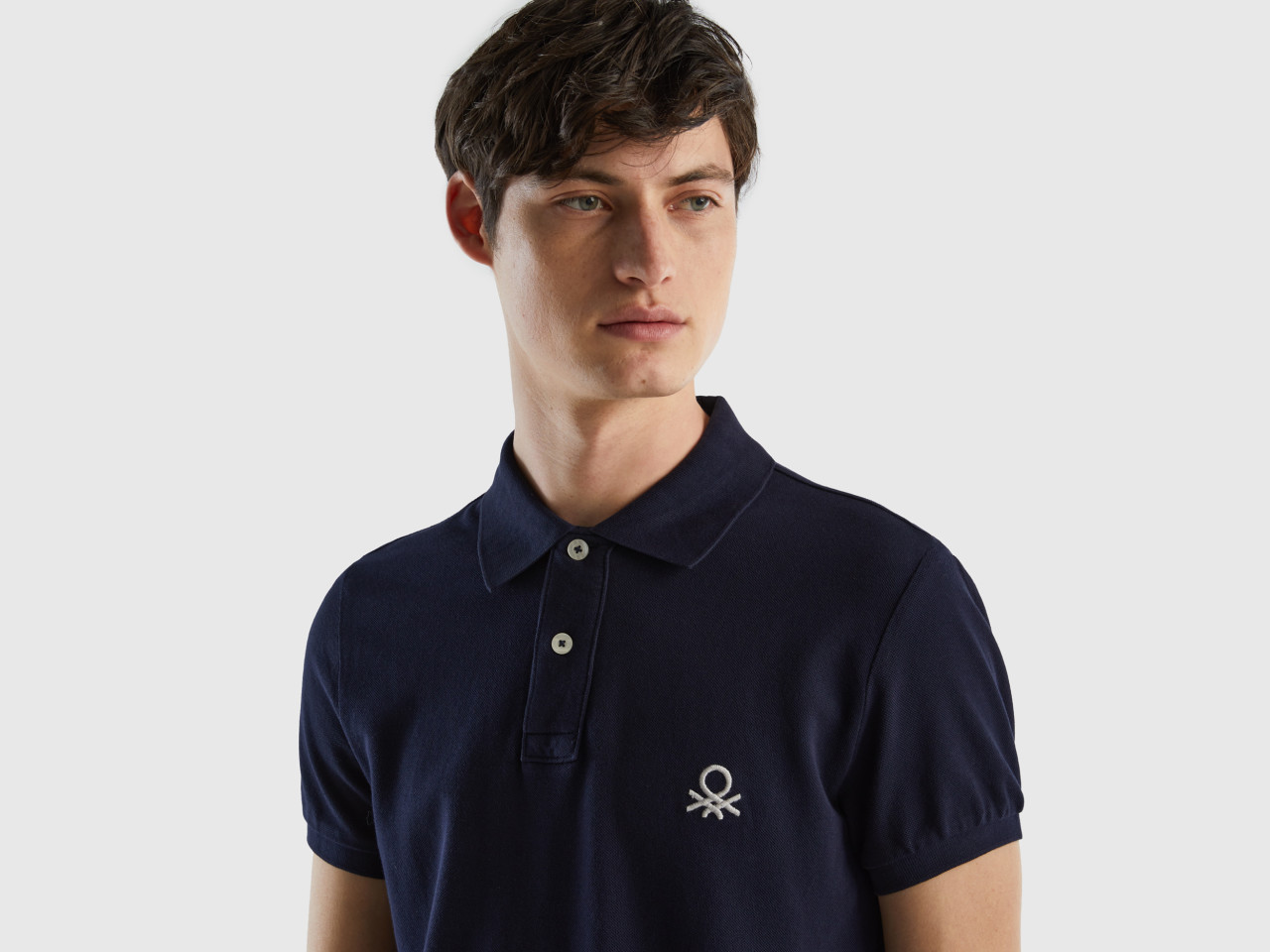 Benetton polo heren sales